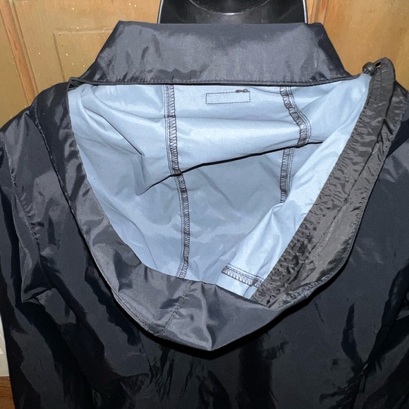 Columbia Black Switchback Waterproof Nylon Long Sleeve Zip Up Jacket Size L - Picture 8 of 13